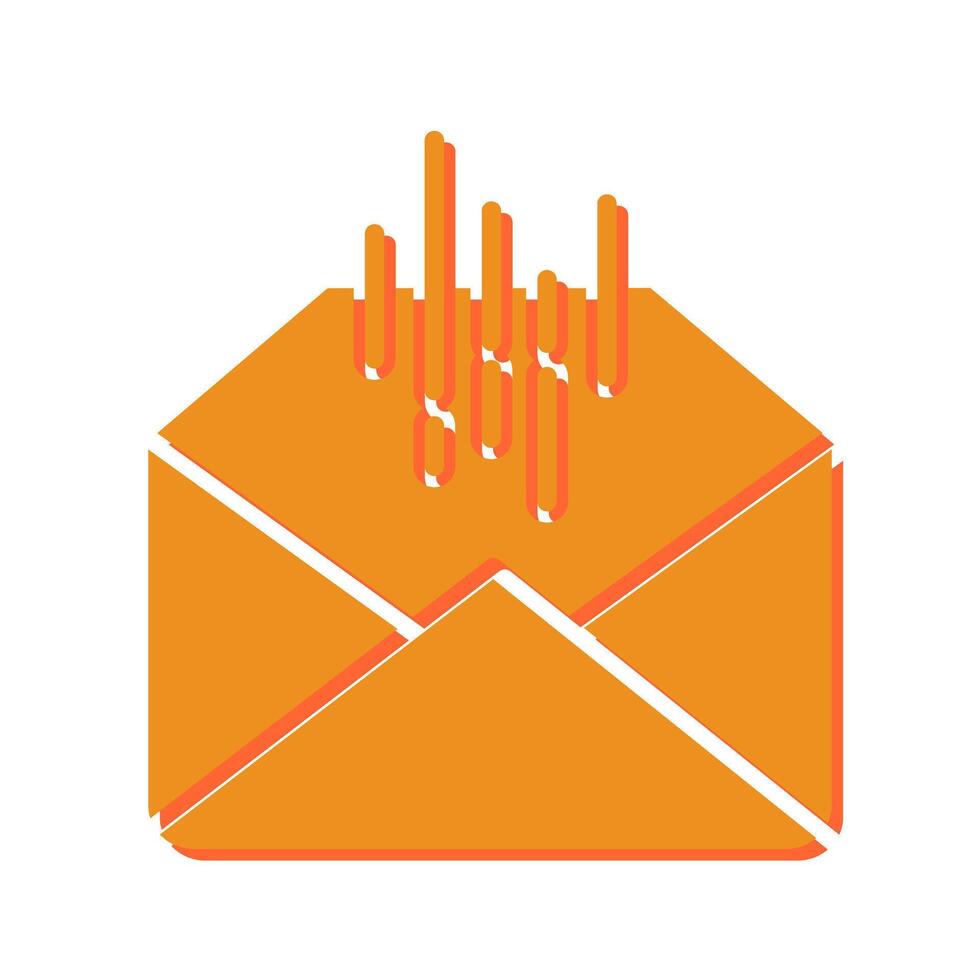 Mail Sorting Icon Design vector