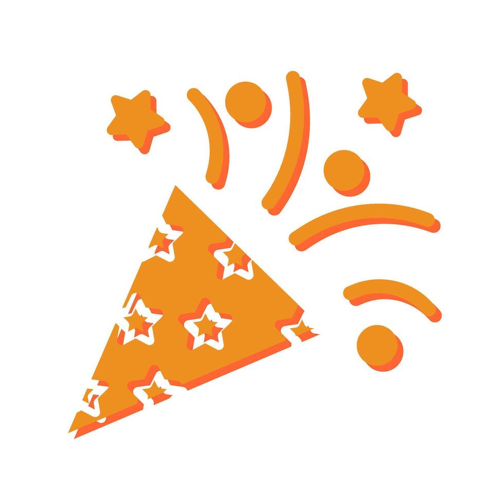 Surprise Party Icon Design vector