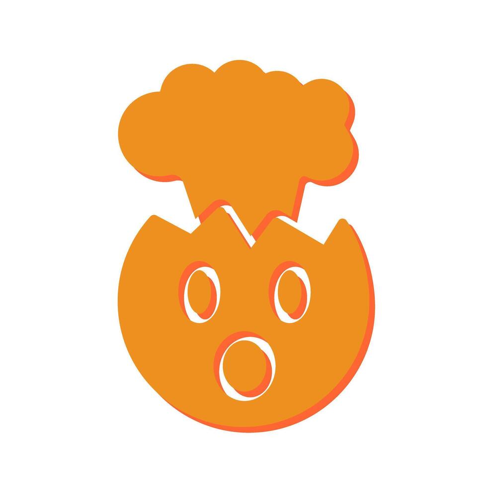 Exploding Head Icon Design vector