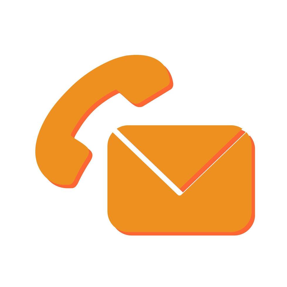 Support Email Icon Design vector