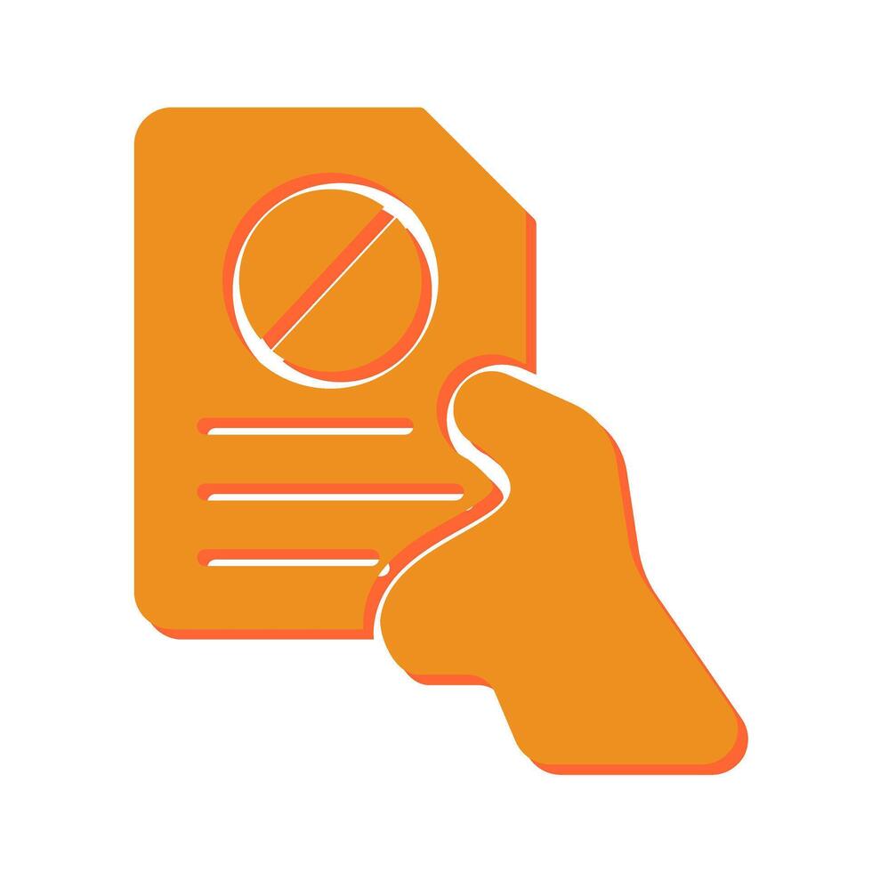 Resignation Icon Design vector