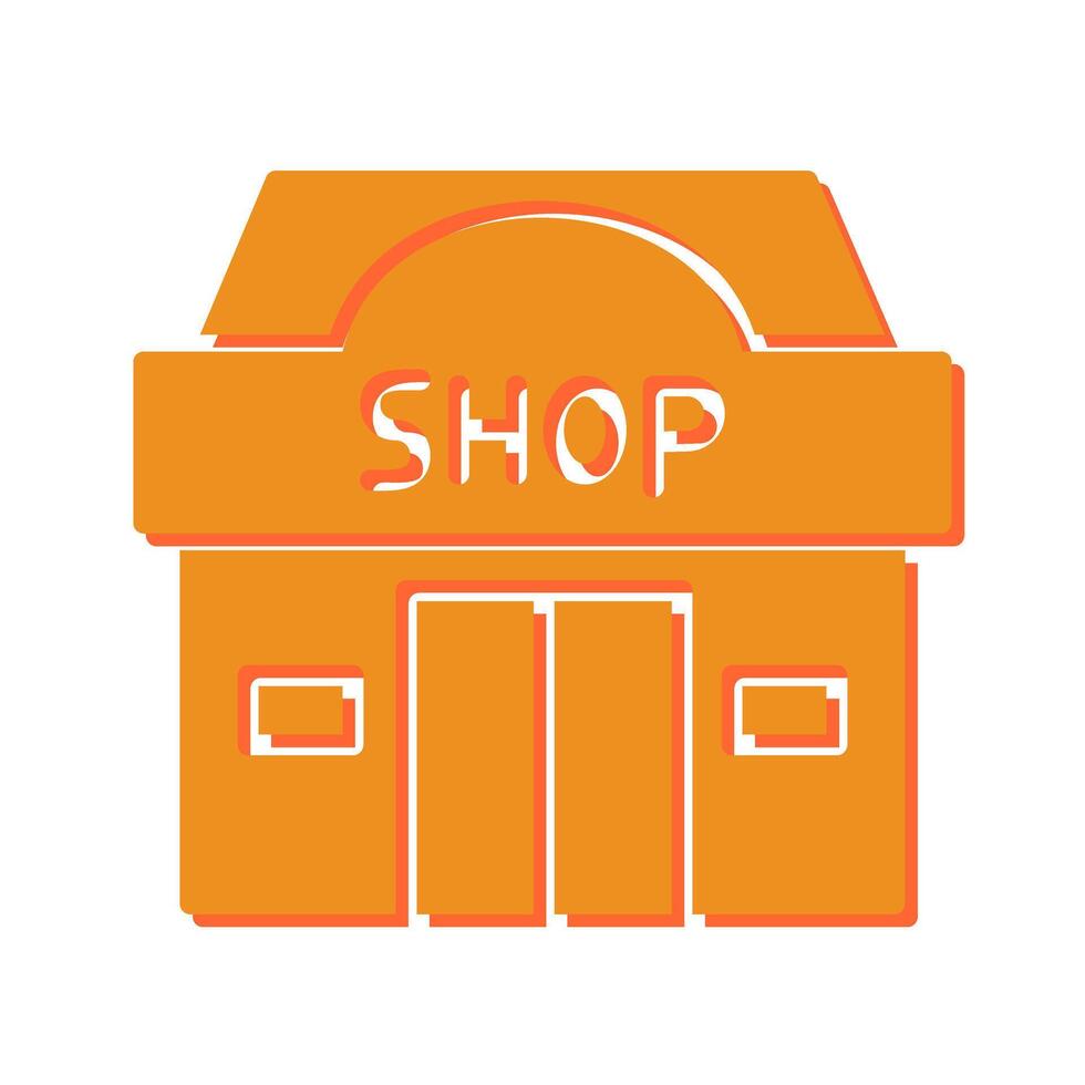 Store Icon Design vector
