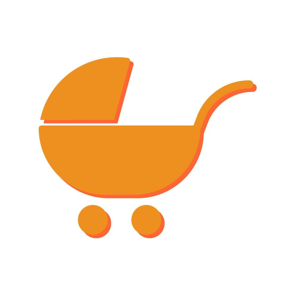 Baby Carriers Icon Design vector