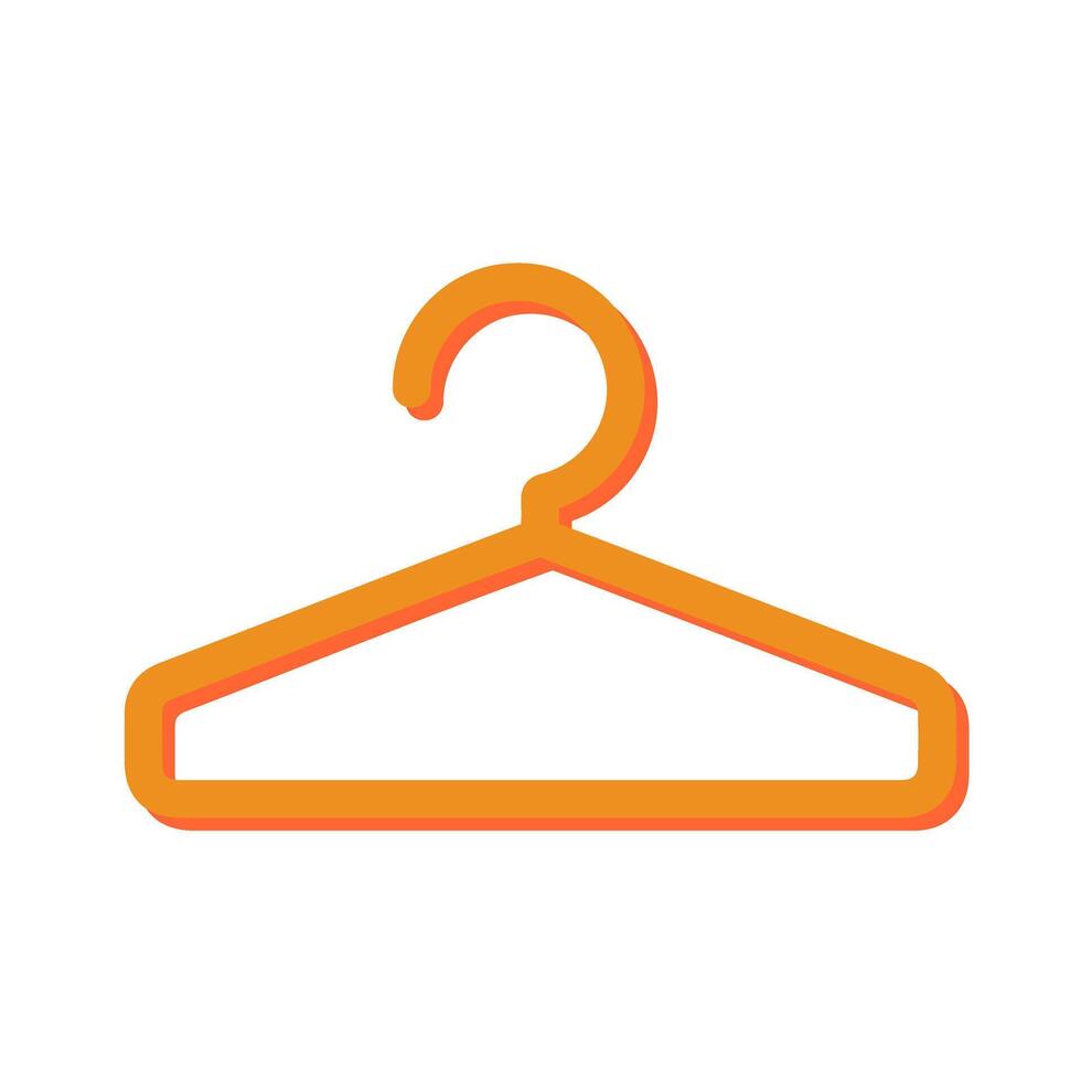 Cute Hangers Icon Design vector