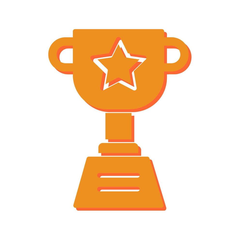 Trophy Icon Design vector