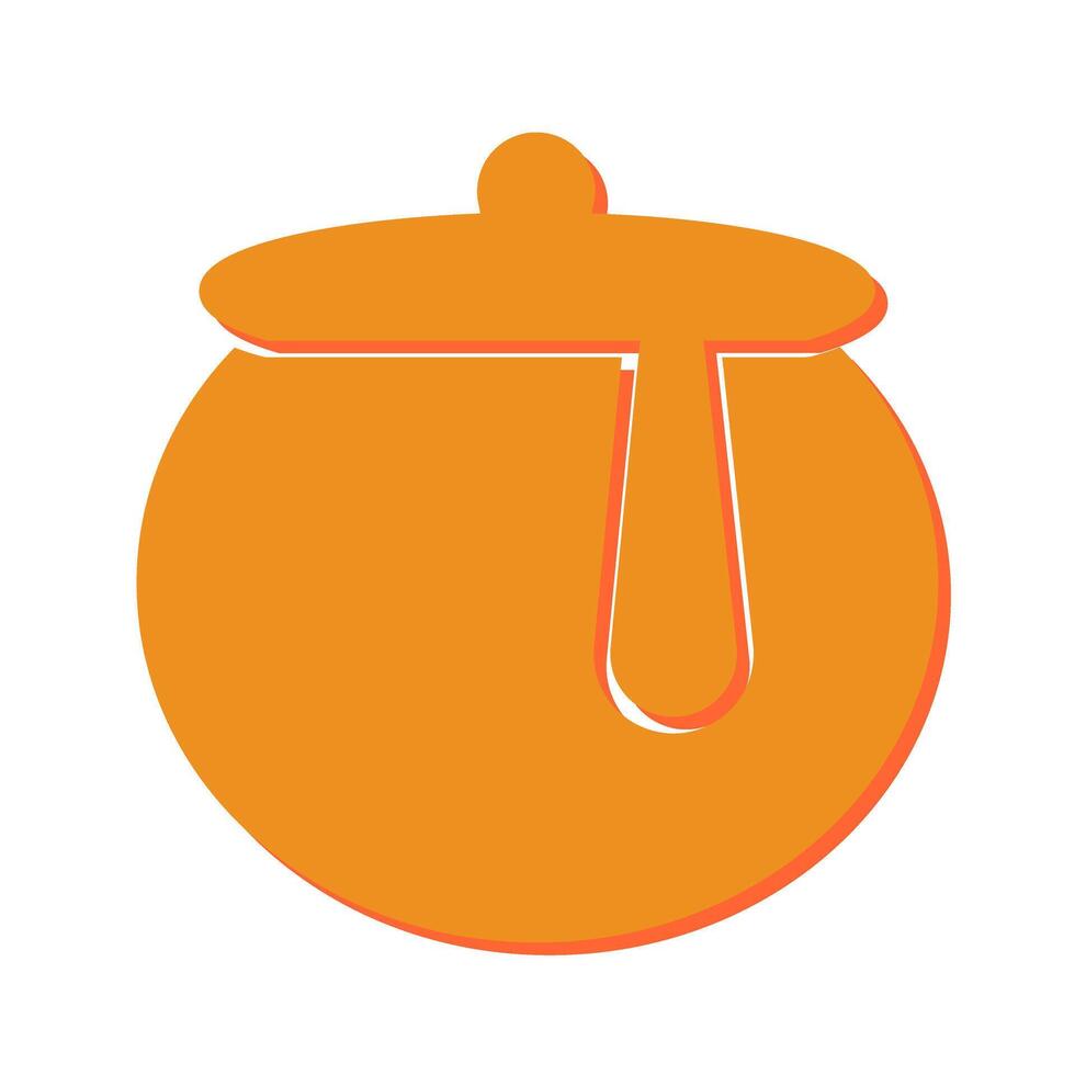 Honey Pot Icon Design vector
