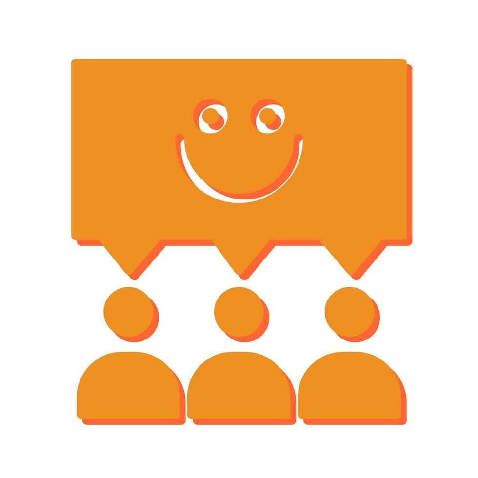 Employee Satisfaction Icon Design vector