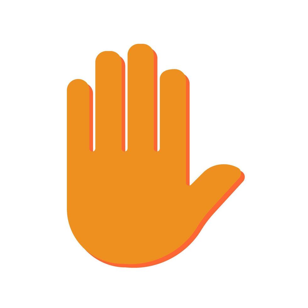 Raising Hands Icon Design vector