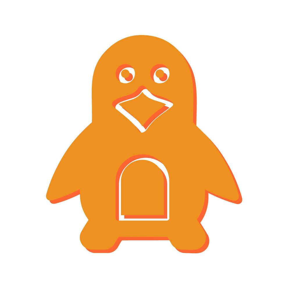 Penguin Icon Design vector