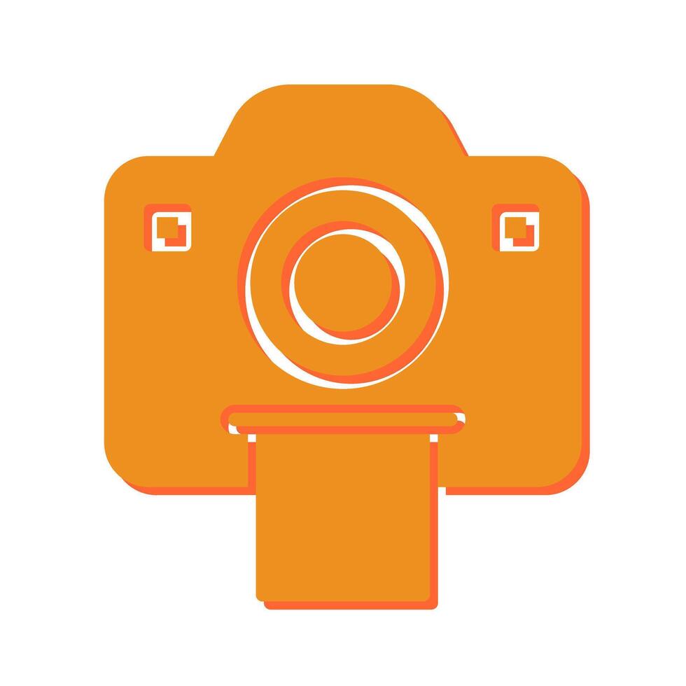 Polaroid Photos Icon Design vector