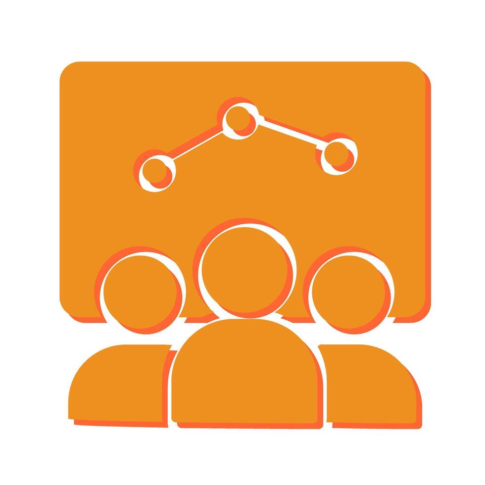 Training Program Icon Design vector