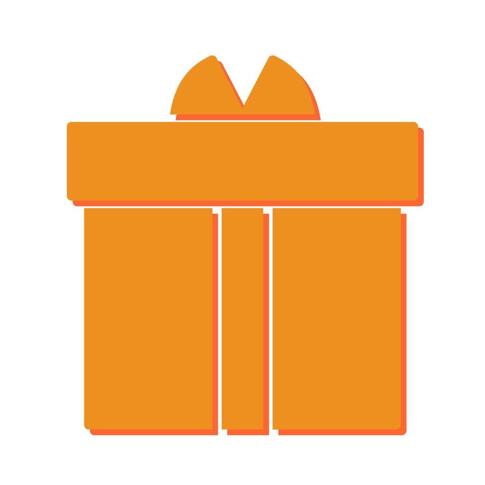 Gift Wrap Icon Design vector