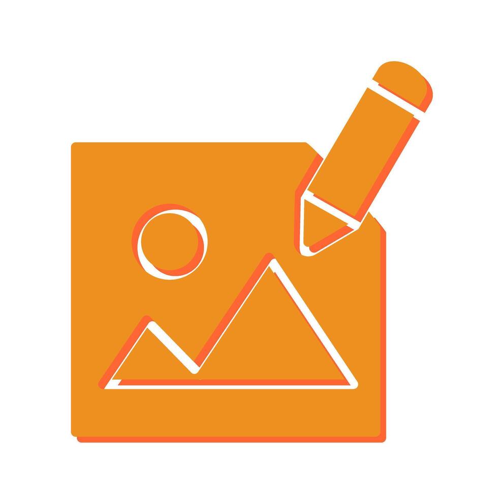 Photography Editing Icon Design vector