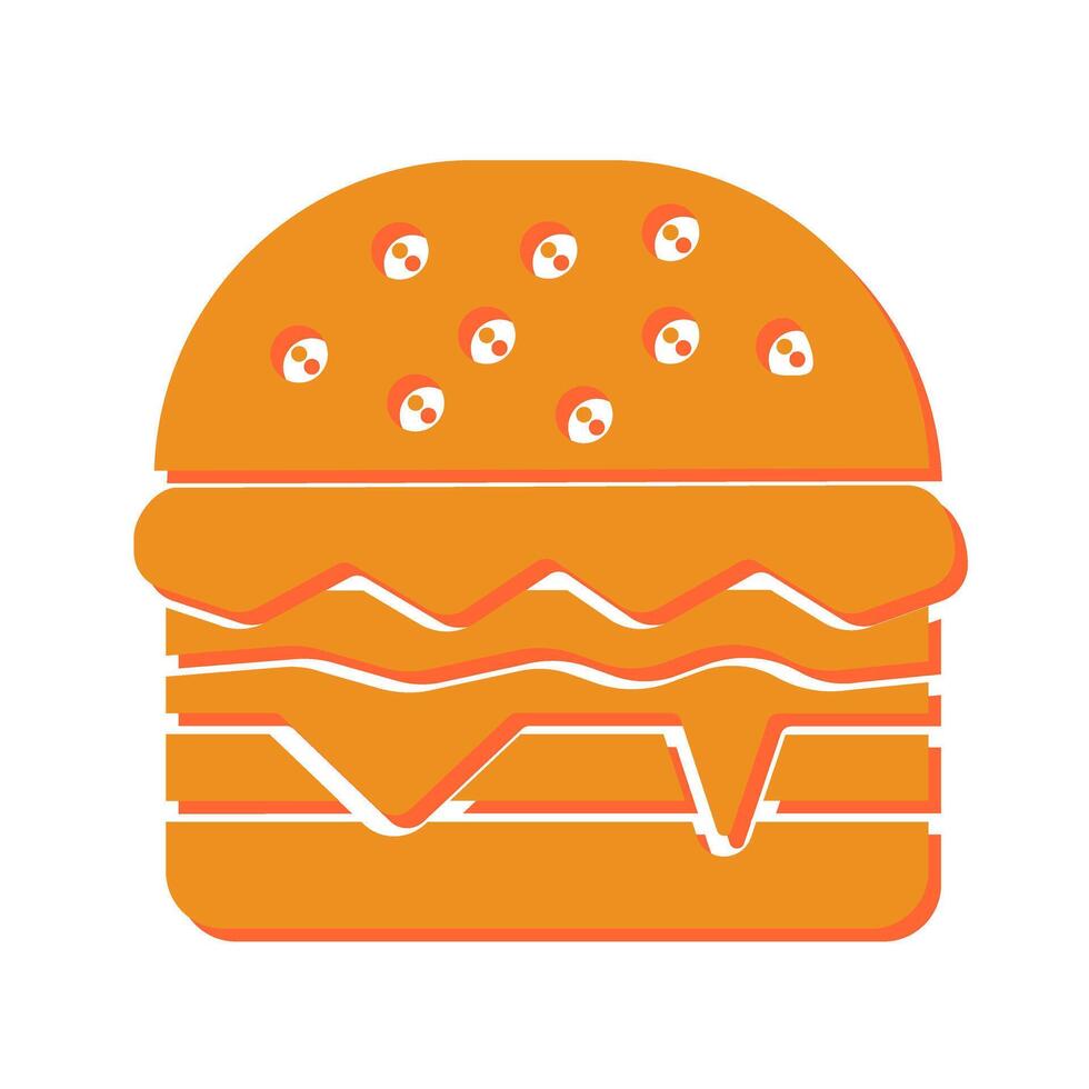 Hamburger Icon Design vector