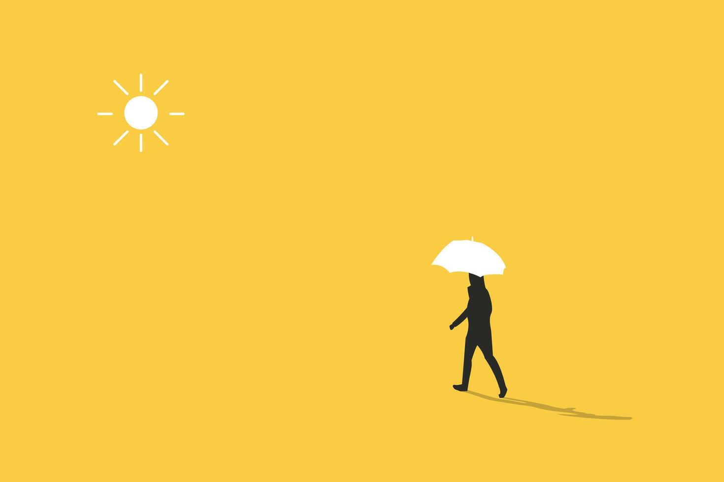 Businessman walking to next level. creative solution, goal, success, stereotype, concept. Symbol of challenge vector
