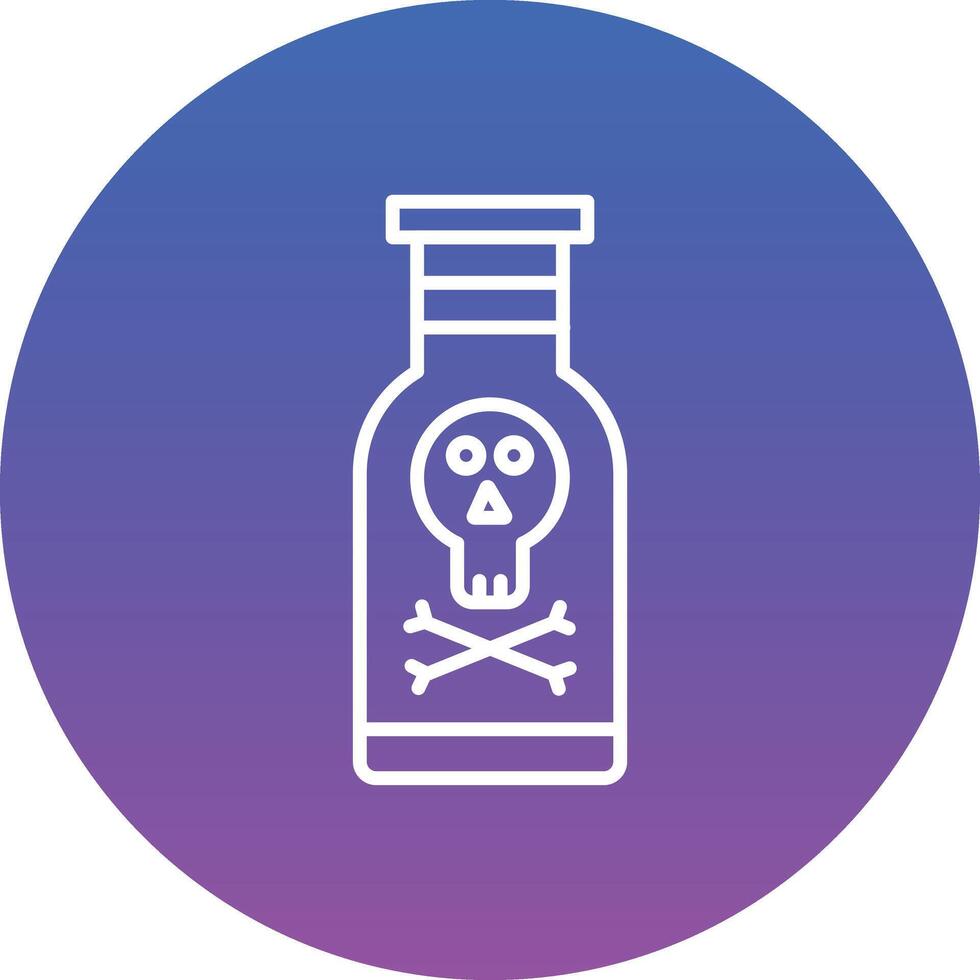Poison Illustration Icon vector