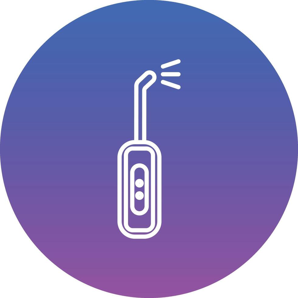 Dental Irrigator Illustration Icon vector
