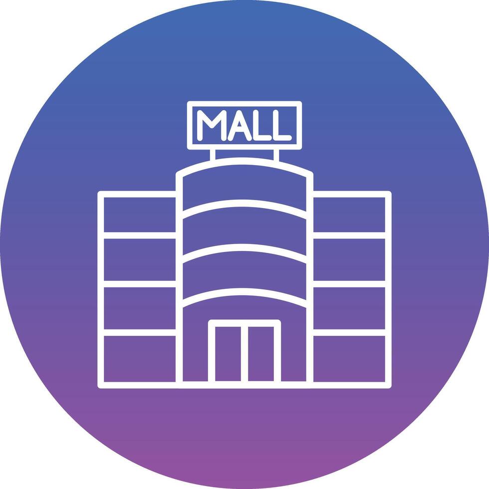 Mall Illustration Icon vector