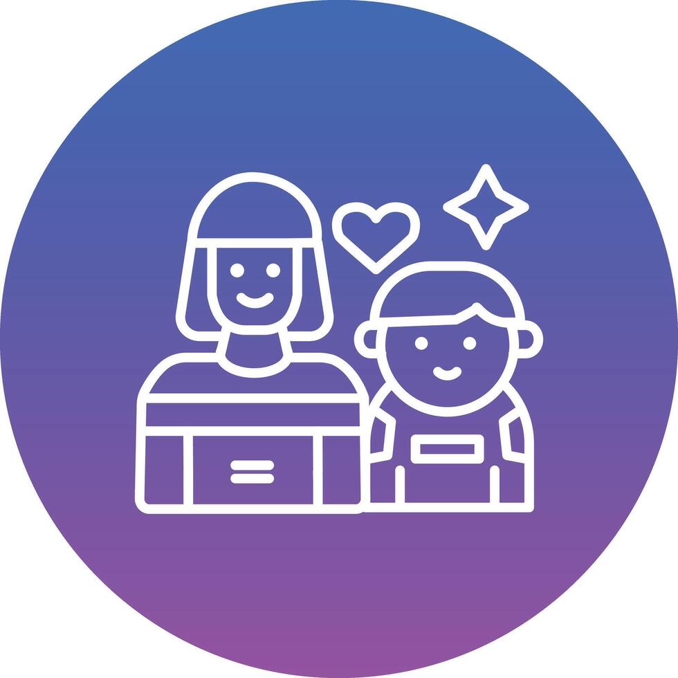 Mother Illustration Icon vector
