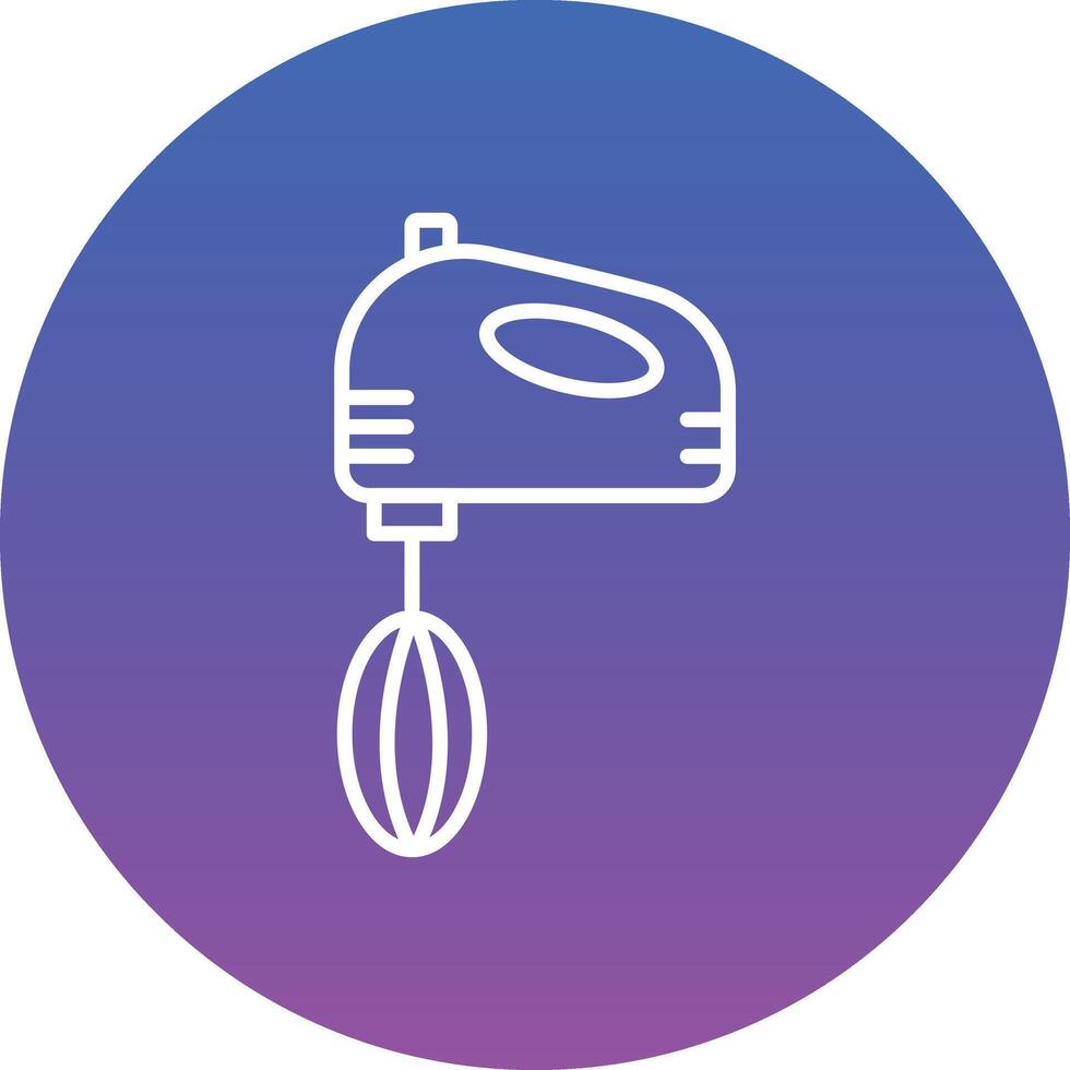 Mixer Illustration Icon vector