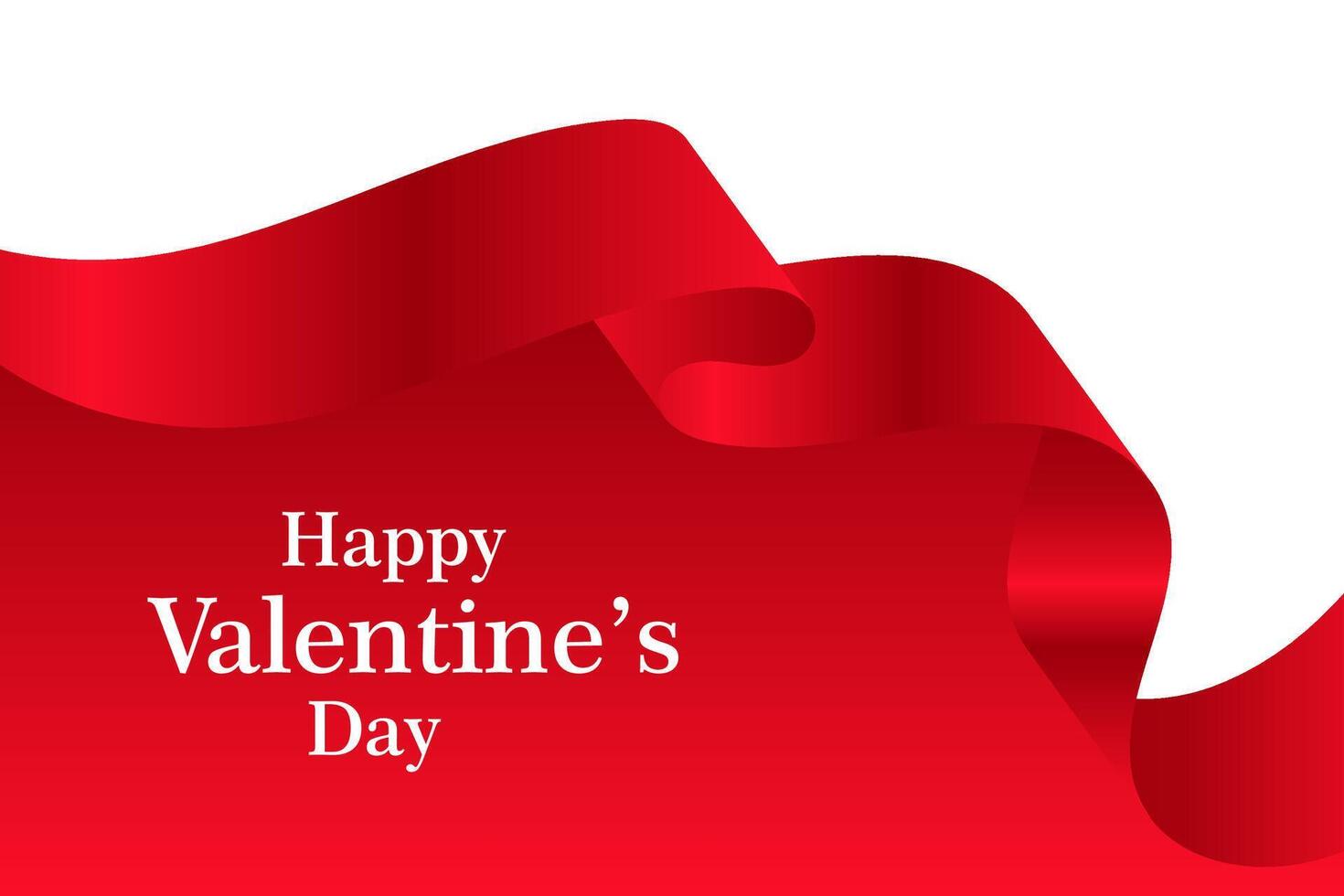 Valentine's day greeting vector