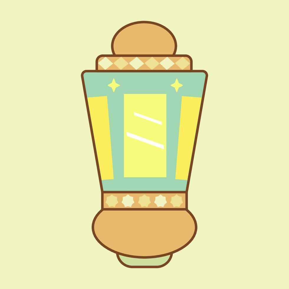 Simple Ramadan Lantern vector