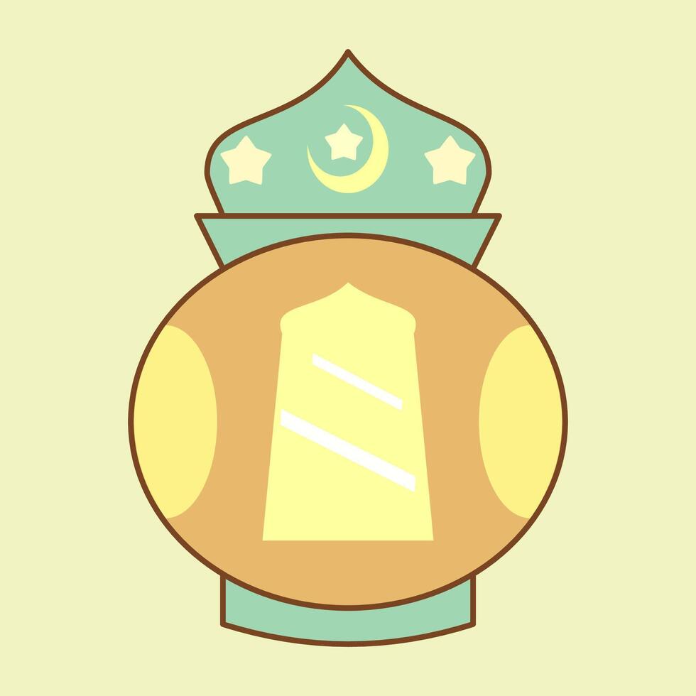 Unique Ramadan Lantern vector