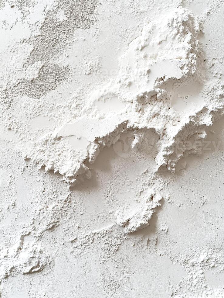 A close up view of a white perp texture photo