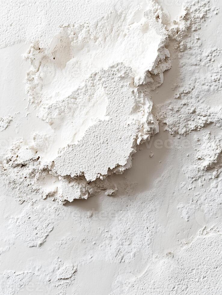 A close up view of a white perp texture photo