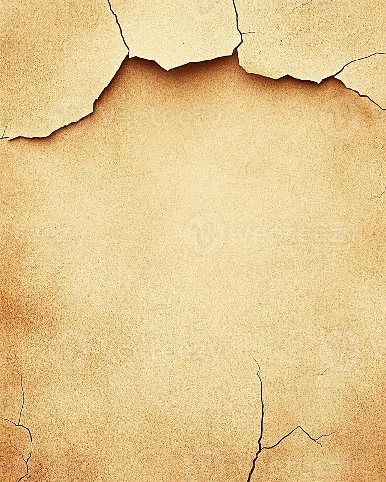 A brown paper texture with small and very subtle cracks in a warm tone photo