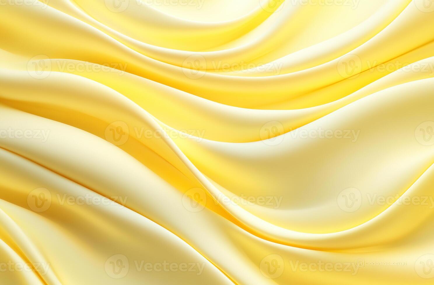 Abstract yellow background with soft lines and waves, a yellow color presentation abstract background photo