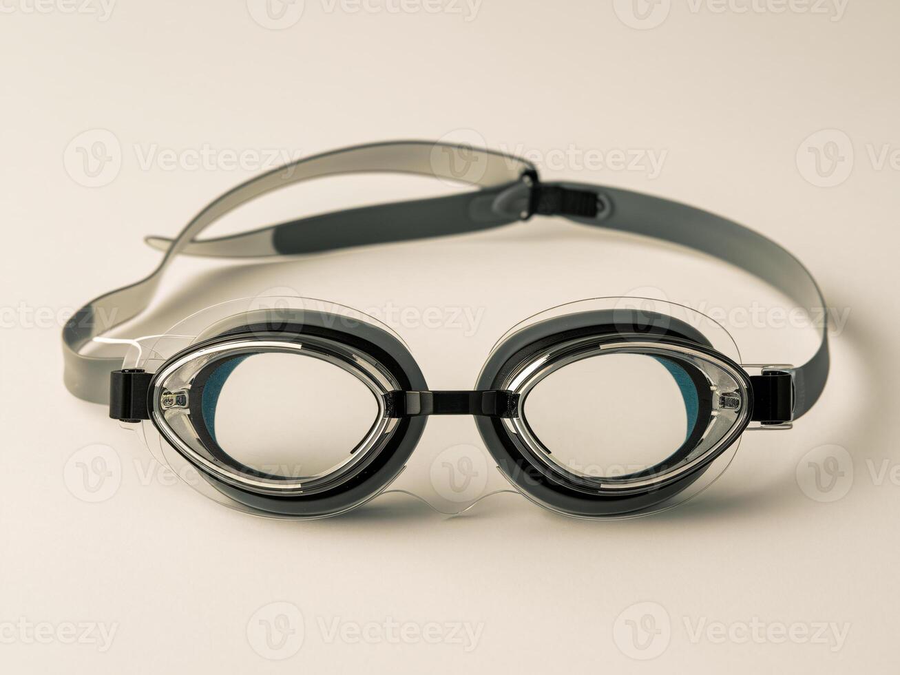 Stylish swimming goggles with a sleek design, perfect for competitive swimmers and enthusiasts. photo