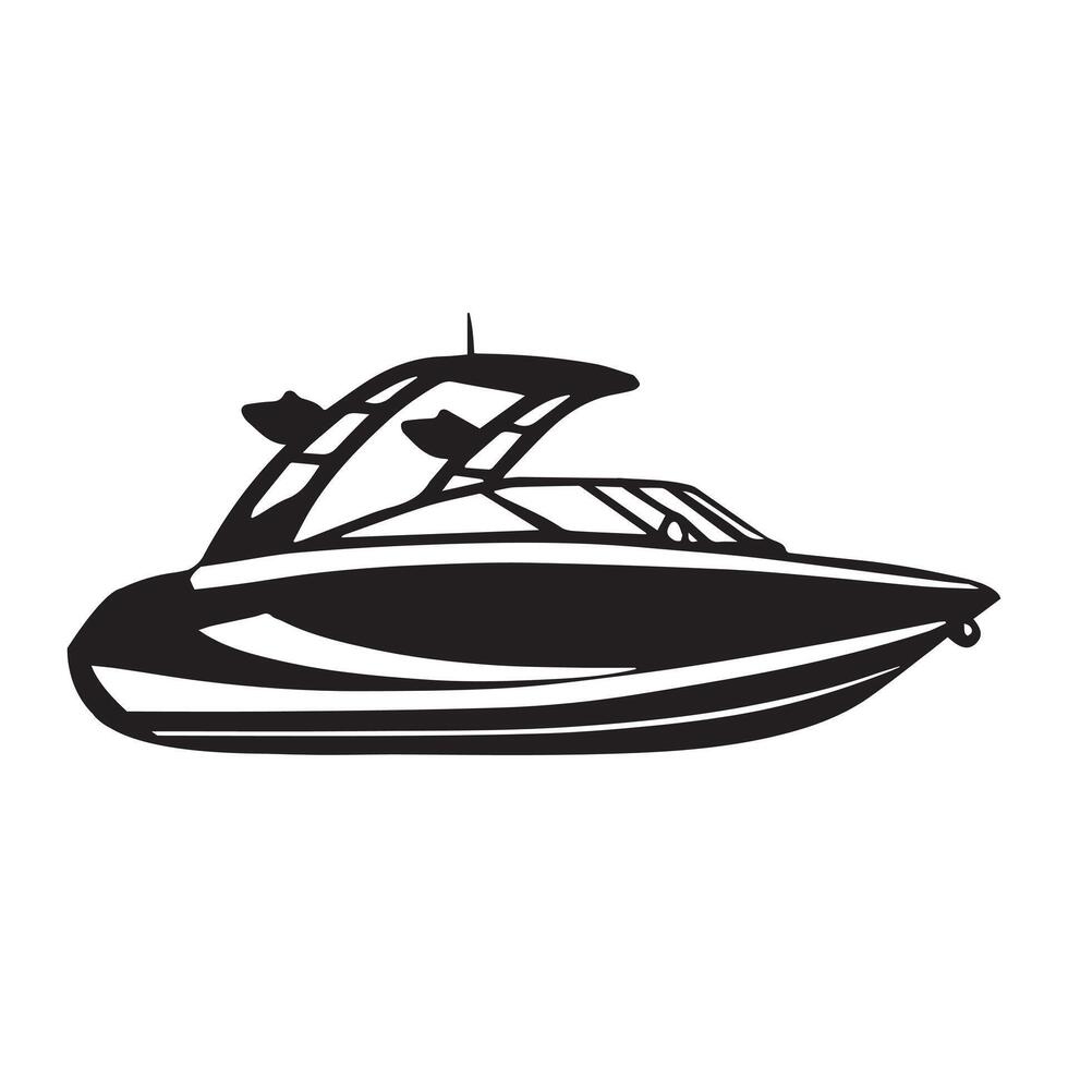 Seafaring Dreams Boat Clipart Illustration Design vector