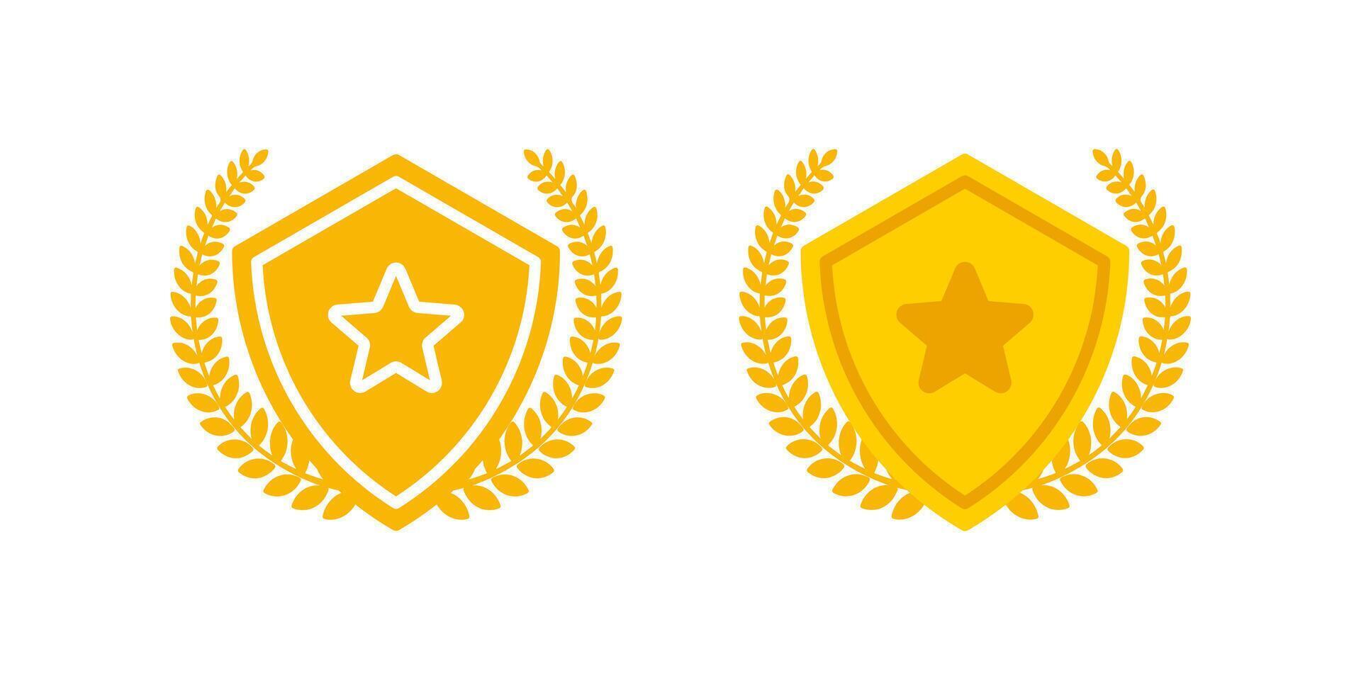 Shield icon set. Protect sign. for mobile concept and web design. illustration on white background vector