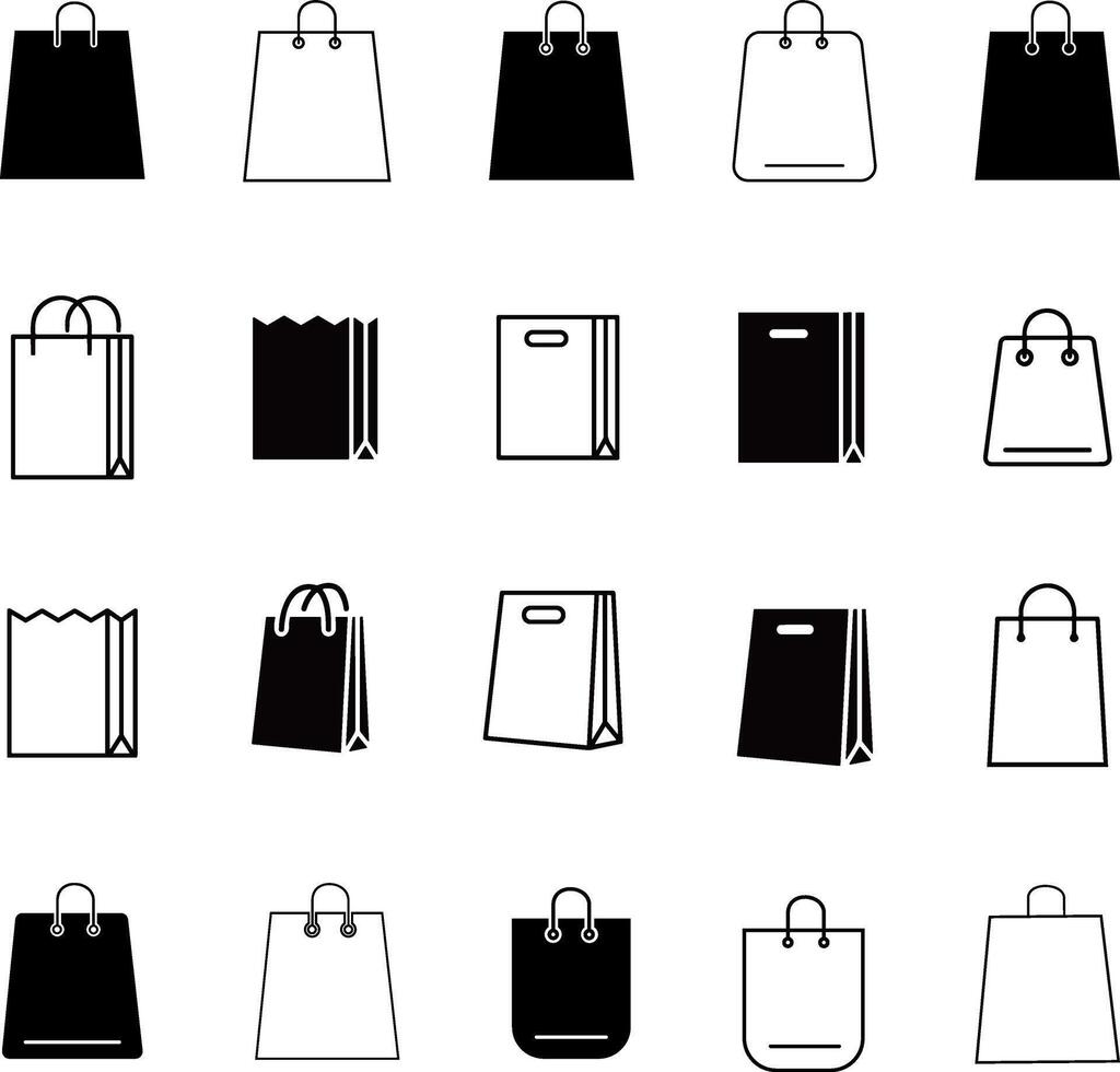 Comprehensive Shopping and Gift Icons Collection vector