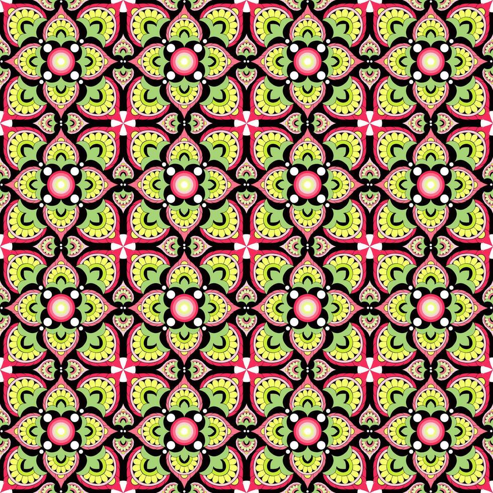 Ethnic Modern Geometric Seamless Pattern Suitable for Gift Wrapping Fabric Packaging and Wallpaper vector