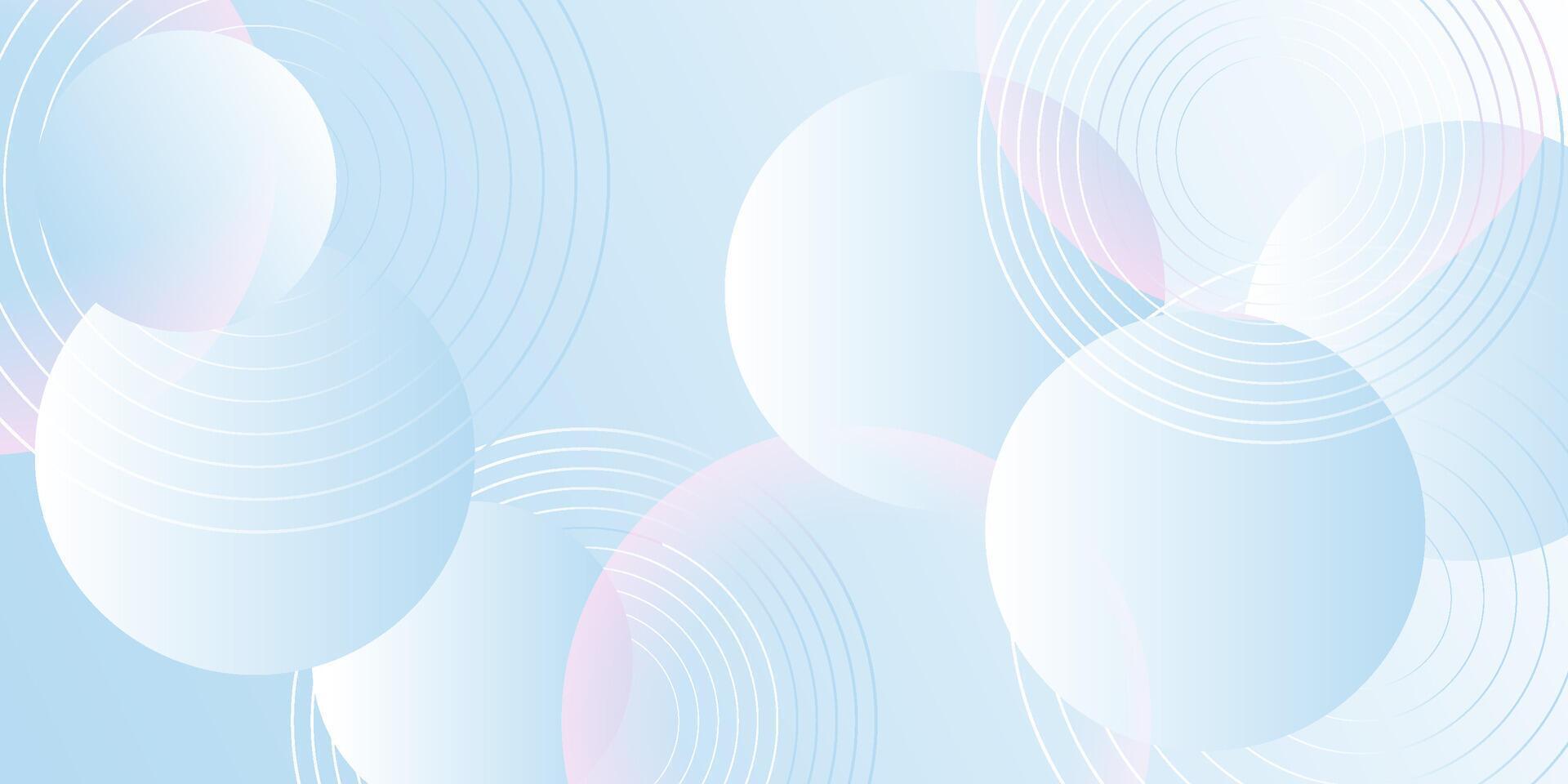 Abstract blue modern background with circle elements. Digital technology concept. eps10 vector