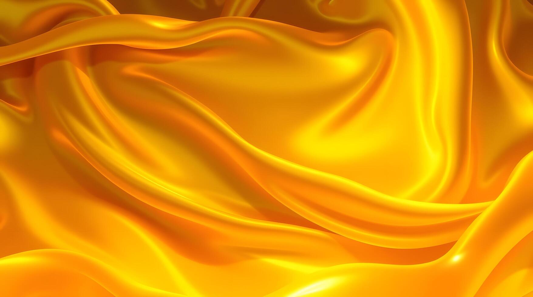 Golden Silk Drapery Luxurious, Fluid, and Radiant photo