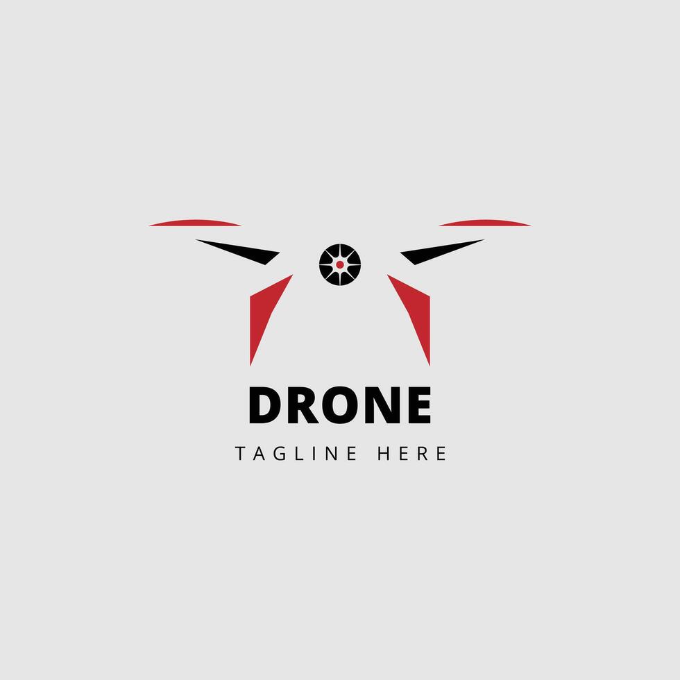 drone logo template icon. photography drone . vector