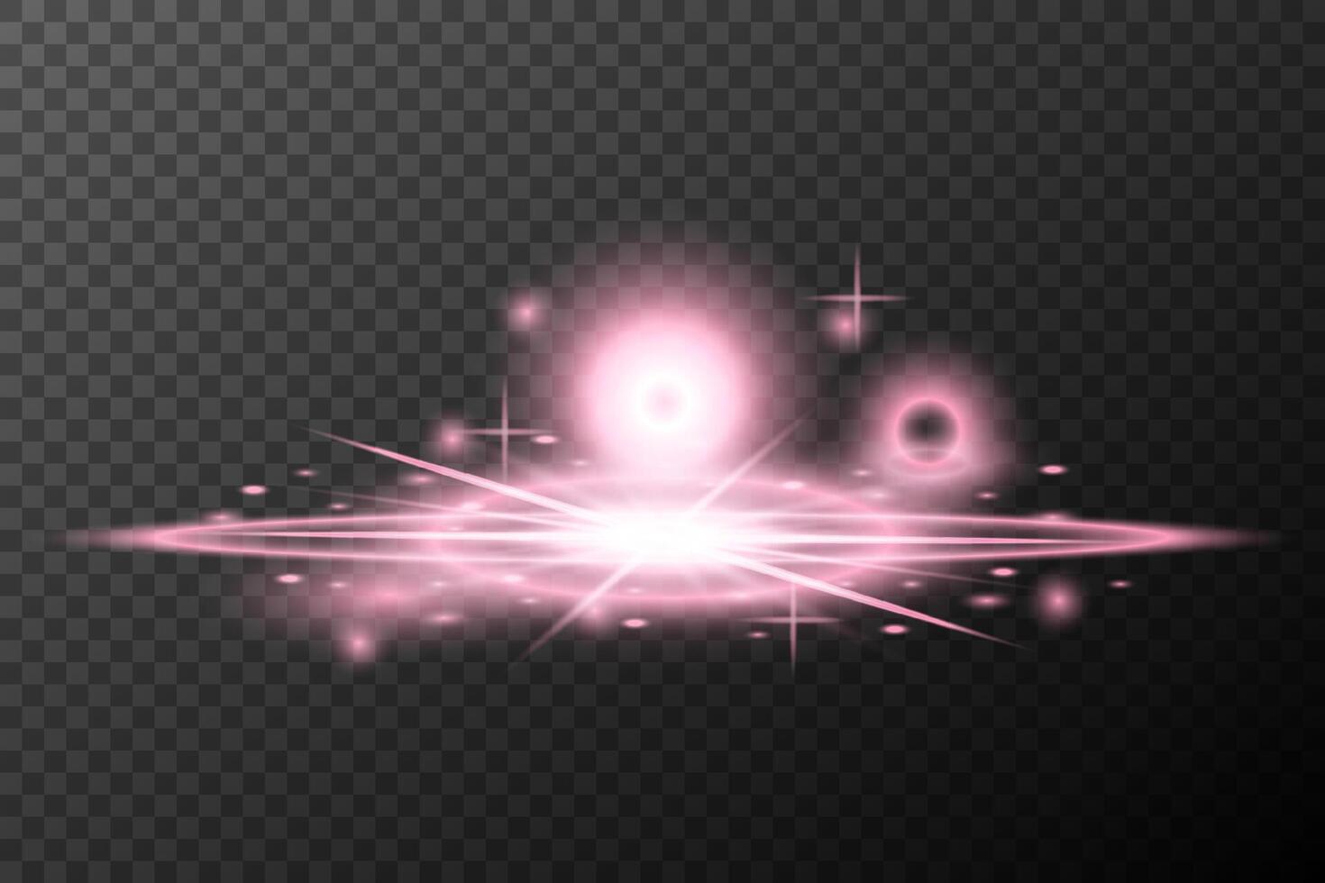 a pink glowing star background vector