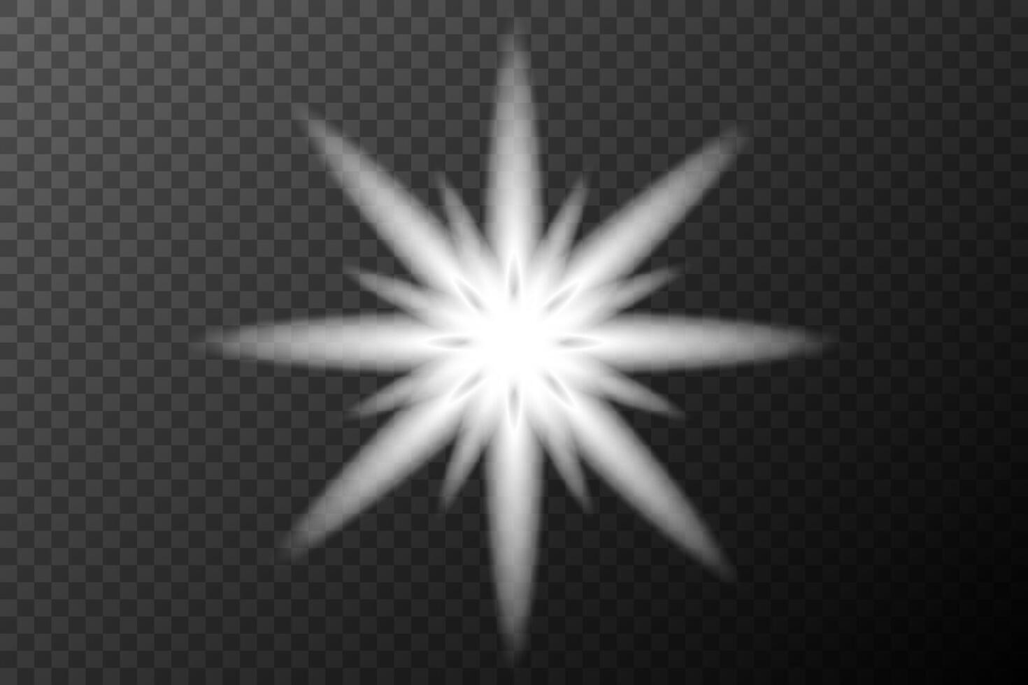 a white starburst on background vector