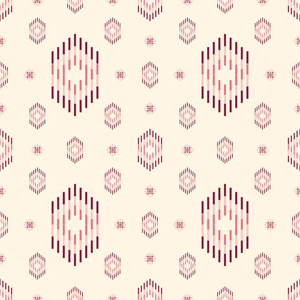 Retro Seamless Tribal Pattern that's look like sweet dessert. Classy Abstract Traditional Geometric Chevron Modern Repeat Creative Design for Wallpaper Decoration Fabrics Textile minimal Style vector