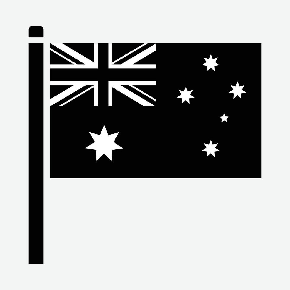 Australia Flag . vector