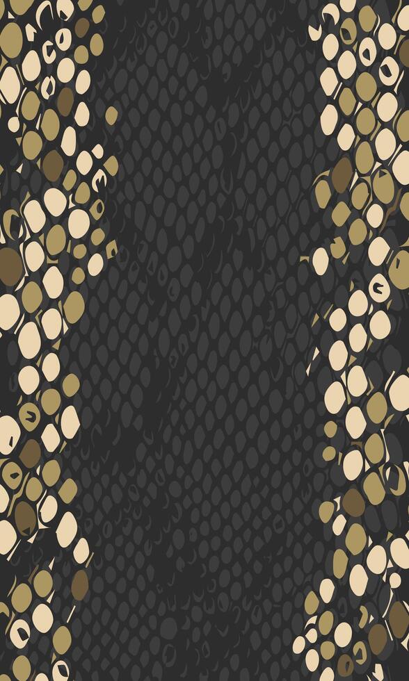 Abstract snake skin pattern background vector