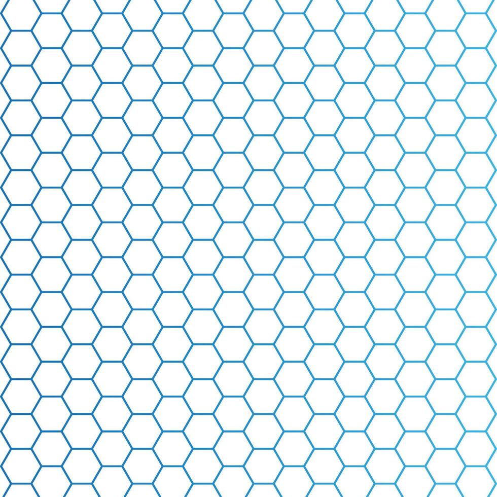 Hexagon background design vector