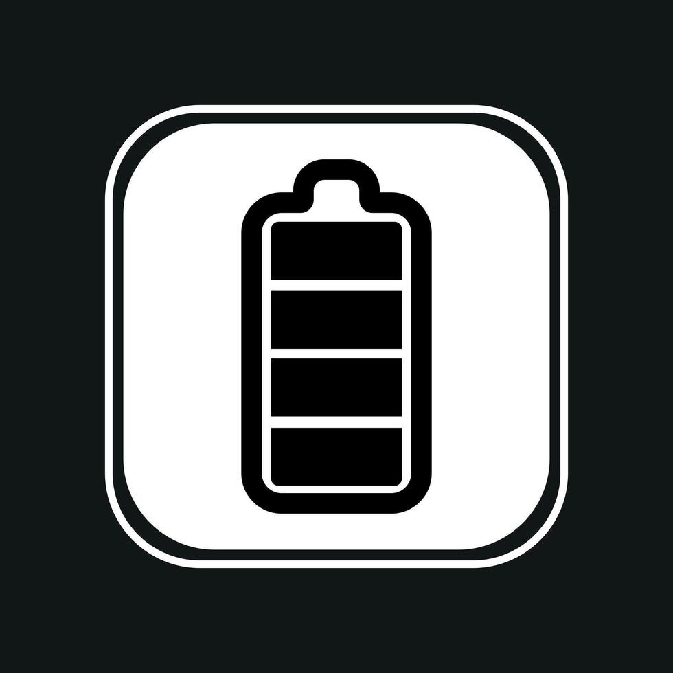 battery icon illustration vector