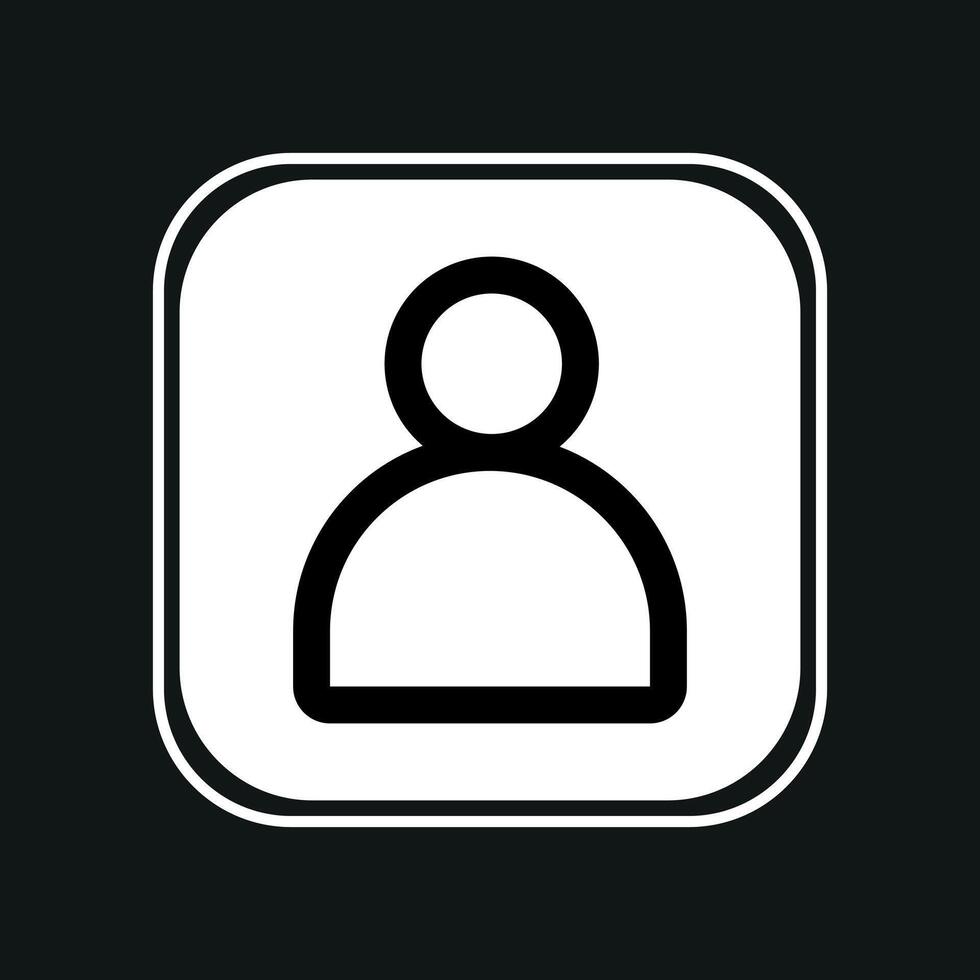 contact icon illustration vector