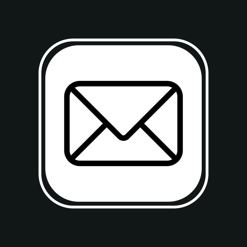 mail icon illustration vector