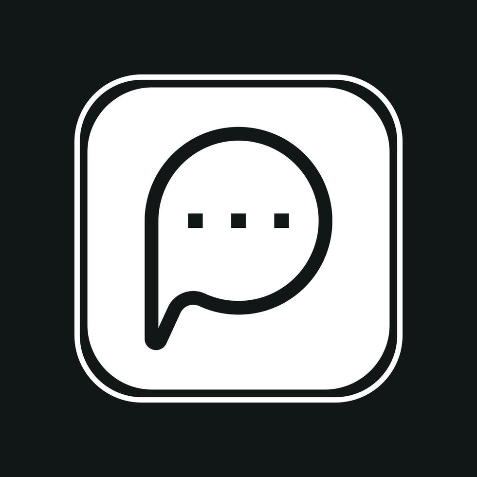 message icon illustration vector