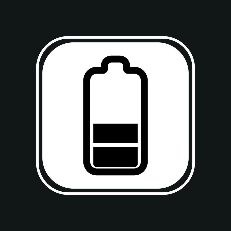 phone battery icon vector